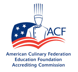 Accredited by the American Culinary Federation Education