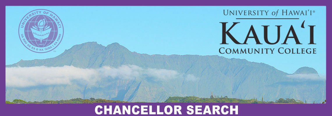 Chancellor Search Announcement
