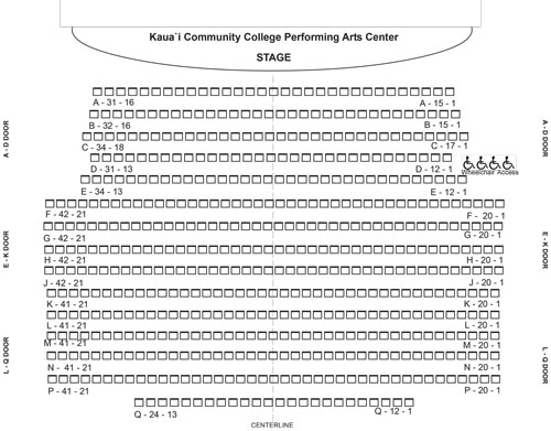 Community Arts Center Seating Chart